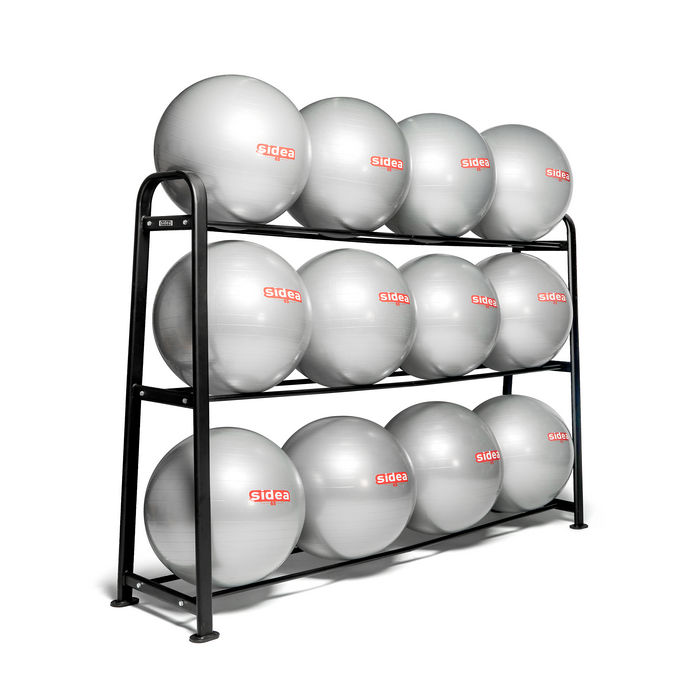 Sports Ball Holder Storage, Yoga Studio and Gym Equipment Organizer, Set of  2
